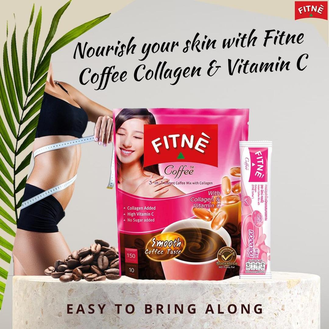 FITNE coffe à base de collagène +vitamine C