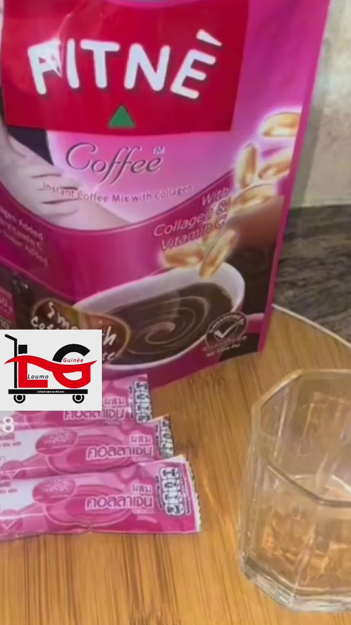 FITNE coffe à base de collagène +vitamine C